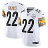 Zennovawear Men's Pittsburgh Steelers Najee Harris White Vapor Limited Jersey