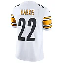 Zennovawear Men's Pittsburgh Steelers Najee Harris White Vapor Limited Jersey