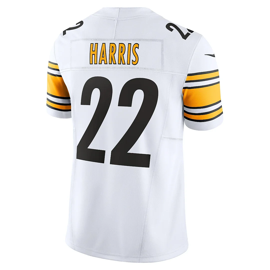 Zennovawear Men's Pittsburgh Steelers Najee Harris White Vapor F.U.S.E. Limited Jersey