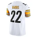 Zennovawear Men's Pittsburgh Steelers Najee Harris White Vapor F.U.S.E. Limited Jersey