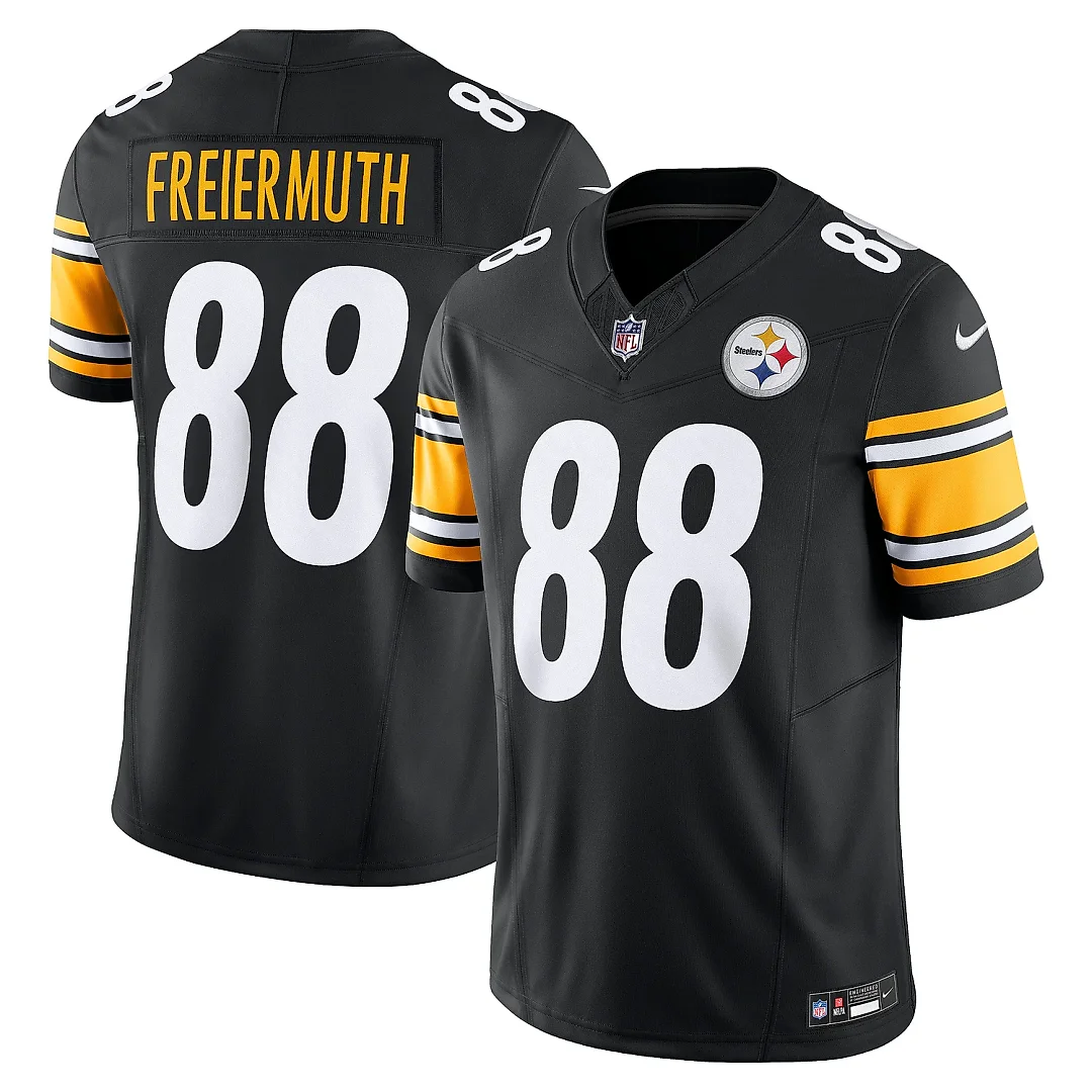 Zennovawear Men's Pittsburgh Steelers Pat Freiermuth Black Vapor F.U.S.E. Limited Jersey