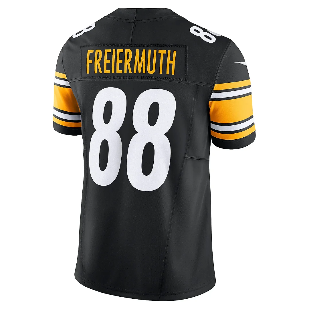 Zennovawear Men's Pittsburgh Steelers Pat Freiermuth Black Vapor F.U.S.E. Limited Jersey