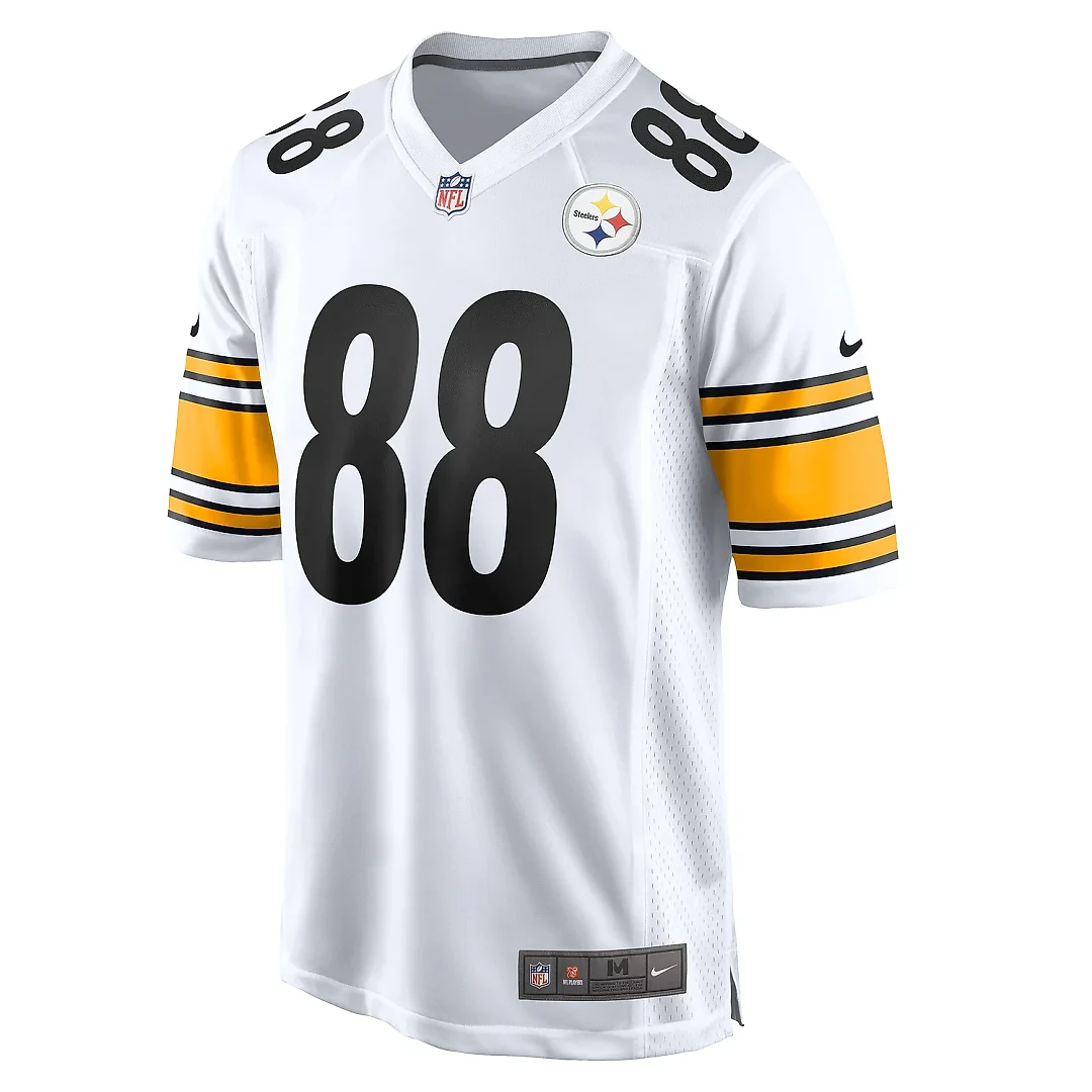 Zennovawear Men's Pittsburgh Steelers Pat Freiermuth White Game Player Jersey