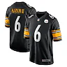 Zennovawear Men's Pittsburgh Steelers Pressley Harvin III Black Game Jersey