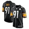 Zennovawear Men's Pittsburgh Steelers Preston Smith Black Game Jersey