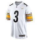 Zennovawear Men's Pittsburgh Steelers Russell Wilson White White Game Jersey
