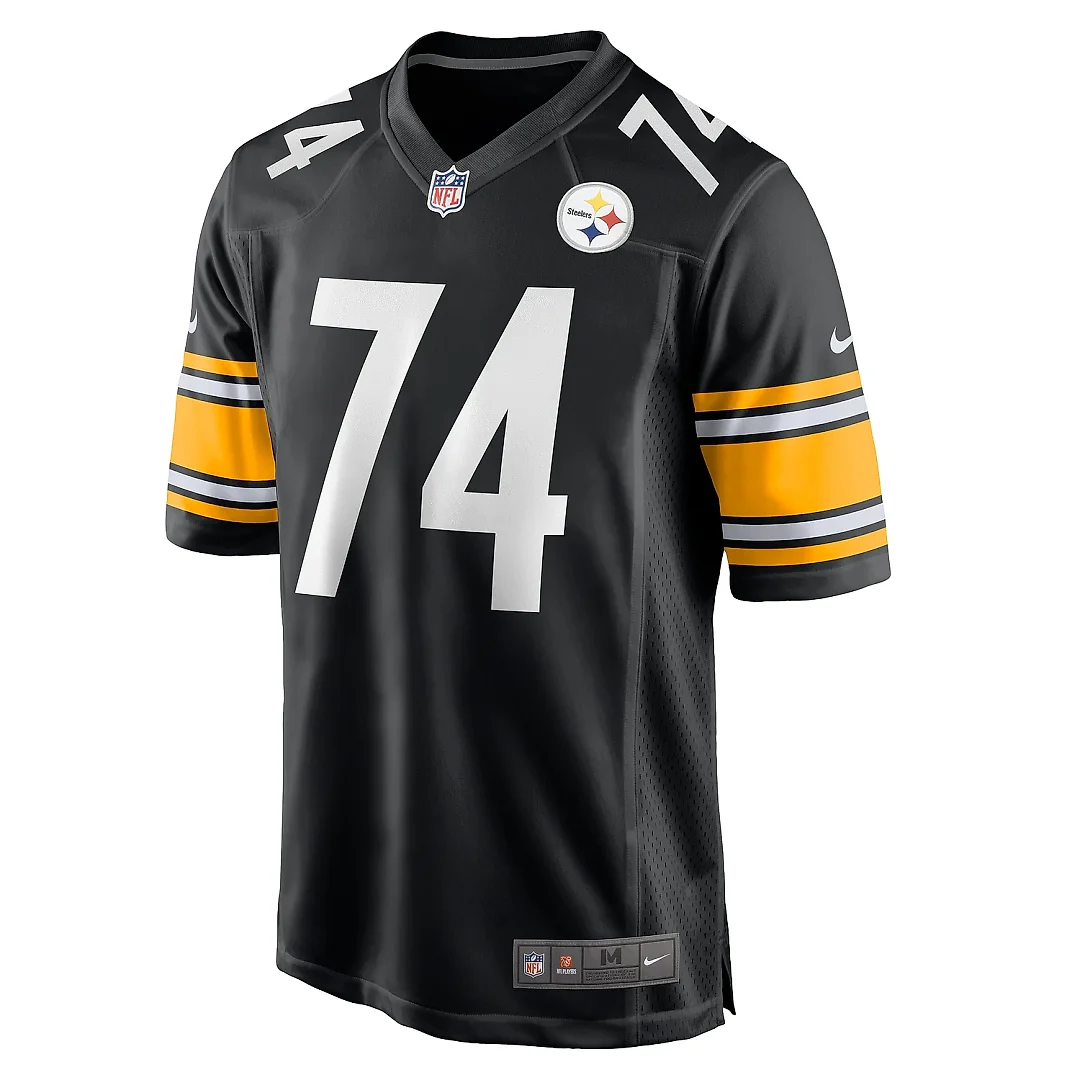 Zennovawear Men's Pittsburgh Steelers Spencer Anderson Black Game Jersey