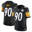 Zennovawear Men's Pittsburgh Steelers T.J. Watt Black Vapor F.U.S.E. Limited Jersey
