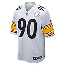 Zennovawear Men's Pittsburgh Steelers T.J. Watt White Game Jersey
