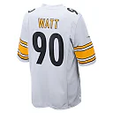 Zennovawear Men's Pittsburgh Steelers T.J. Watt White Game Jersey