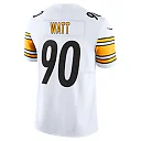 Zennovawear Men's Pittsburgh Steelers T.J. Watt White Vapor F.U.S.E. Limited Jersey