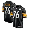 Zennovawear Men's Pittsburgh Steelers Troy Fautanu Black Player Game Jersey