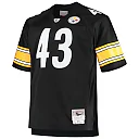Zennovawear Men's Pittsburgh Steelers Troy Polamalu Mitchell & Ness Black Big & Tall 2005 Retired Player Jersey