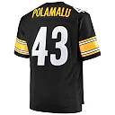 Zennovawear Men's Pittsburgh Steelers Troy Polamalu Mitchell & Ness Black Big & Tall 2005 Retired Player Jersey