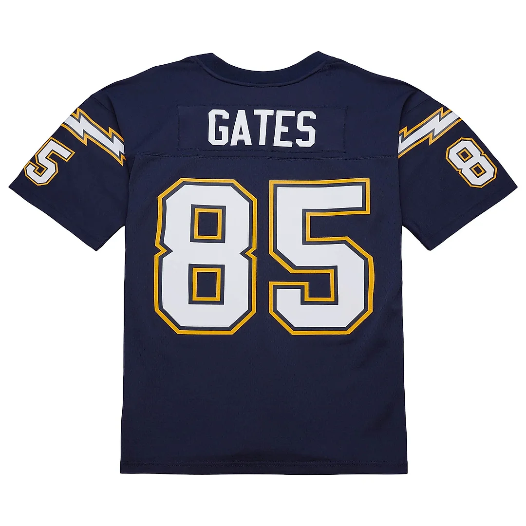 Zennovawear Men's San Diego Chargers Antonio Gates Mitchell & Ness Navy 2006 Legacy Jersey