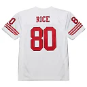 Zennovawear Men's San Francisco 49ers 1994 Jerry Rice Mitchell & Ness White Throwback Retired Player Jersey
