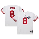 Zennovawear Men's San Francisco 49ers 1994 Steve Young Mitchell & Ness White Throwback Retired Player Jersey