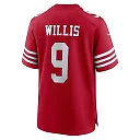 Zennovawear Men's San Francisco 49ers Brayden Willis Scarlet Team Game Jersey