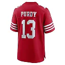 Zennovawear Men's San Francisco 49ers Brock Purdy Scarlet Game Player Jersey