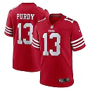 Zennovawear Men's San Francisco 49ers Brock Purdy Scarlet Game Player Jersey
