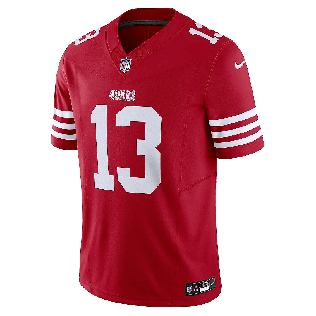 Zennovawear Men's San Francisco 49ers Brock Purdy Scarlet Vapor F.U.S.E. Limited Jersey