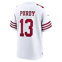 Zennovawear Men's San Francisco 49ers Brock Purdy White Game Player Jersey