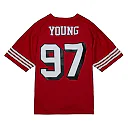 Zennovawear Men's San Francisco 49ers Bryant Young Mitchell & Ness Scarlet Legacy Jersey