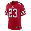Zennovawear Men's San Francisco 49ers Christian McCaffrey Scarlet Game Player Jersey