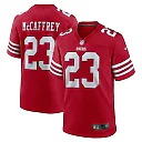Zennovawear Men's San Francisco 49ers Christian McCaffrey Scarlet Game Player Jersey