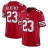 Zennovawear Men's San Francisco 49ers Christian McCaffrey Scarlet Vapor F.U.S.E. Limited Jersey