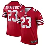 Zennovawear Men's San Francisco 49ers Christian McCaffrey Scarlet Team Legend Player Performance Top