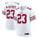 Zennovawear Men's San Francisco 49ers Christian McCaffrey White Game Player Jersey