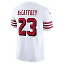Zennovawear Men's San Francisco 49ers Christian McCaffrey White Vapor F.U.S.E. Limited 2nd Alternate Jersey