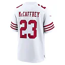 Zennovawear Men's San Francisco 49ers Christian McCaffrey White Game Player Jersey