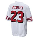 Zennovawear Men's San Francisco 49ers Christian McCaffrey White Game Jersey
