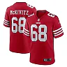Zennovawear Men's San Francisco 49ers Colton McKivitz Scarlet Game Jersey