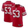 Zennovawear Men's San Francisco 49ers Dee Winters Scarlet Team Game Jersey