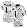 Zennovawear Men's San Francisco 49ers Deebo Samuel Sr Arctic Camo 2024 Salute to Service Limited Jersey