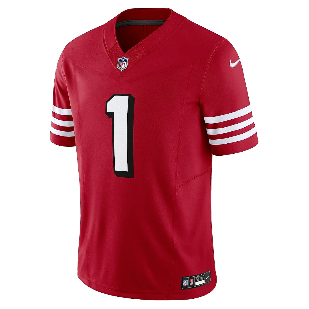 Zennovawear Men's San Francisco 49ers Deebo Samuel Sr Scarlet Alternate Vapor F.U.S.E. Limited Jersey