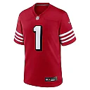 Zennovawear Men's San Francisco 49ers Deebo Samuel Sr Scarlet Alternate Game Jersey