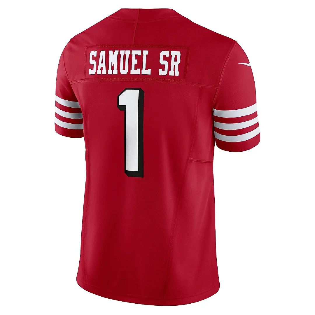 Zennovawear Men's San Francisco 49ers Deebo Samuel Sr Scarlet Alternate Vapor F.U.S.E. Limited Jersey