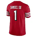Zennovawear Men's San Francisco 49ers Deebo Samuel Sr Scarlet Alternate Vapor F.U.S.E. Limited Jersey