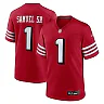 Zennovawear Men's San Francisco 49ers Deebo Samuel Sr Scarlet Alternate Game Jersey