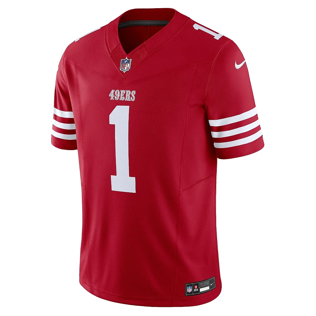 Zennovawear Men's San Francisco 49ers Deebo Samuel Sr Scarlet Vapor F.U.S.E. Limited Jersey