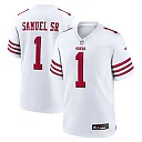Zennovawear Men's San Francisco 49ers Deebo Samuel Sr White Men's Game Jersey