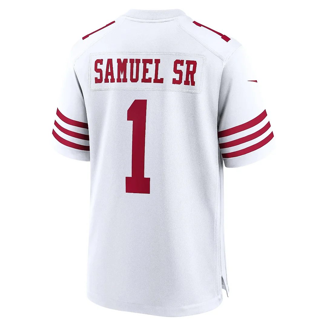 Zennovawear Men's San Francisco 49ers Deebo Samuel Sr White Men's Game Jersey
