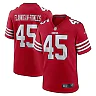 Zennovawear Men's San Francisco 49ers Demetrius Flannigan-Fowles Scarlet Game Jersey