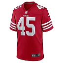 Zennovawear Men's San Francisco 49ers Demetrius Flannigan-Fowles Scarlet Game Jersey