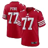Zennovawear Men's San Francisco 49ers Dominick Puni Scarlet Team Game Jersey