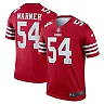 Zennovawear Men's San Francisco 49ers Fred Warner Scarlet Team Legend Player Performance Top